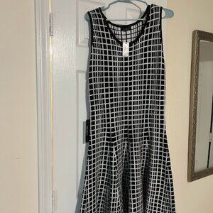 The Limited Geometric Knit Sweater Dress NWT